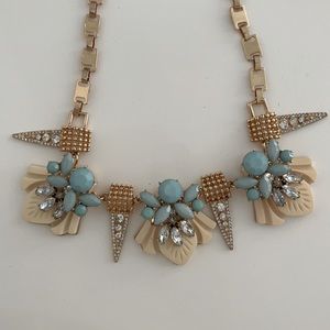 m. haskell crystal pendant necklace